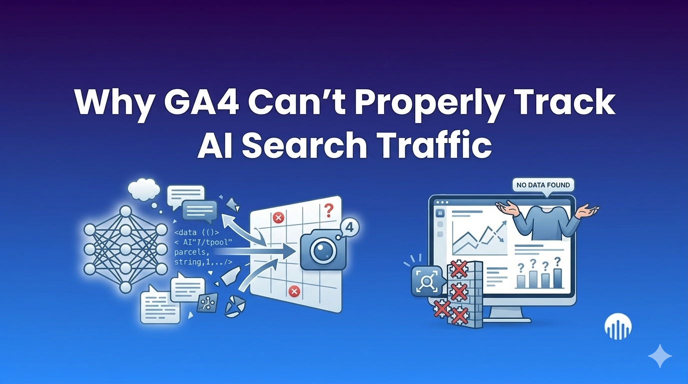 why ga4 can not measure ai search traffic